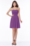 ColsBM Kaylee Dahlia Gorgeous A-line Sleeveless Half Backless Knee Length Ruching Bridesmaid Dresses