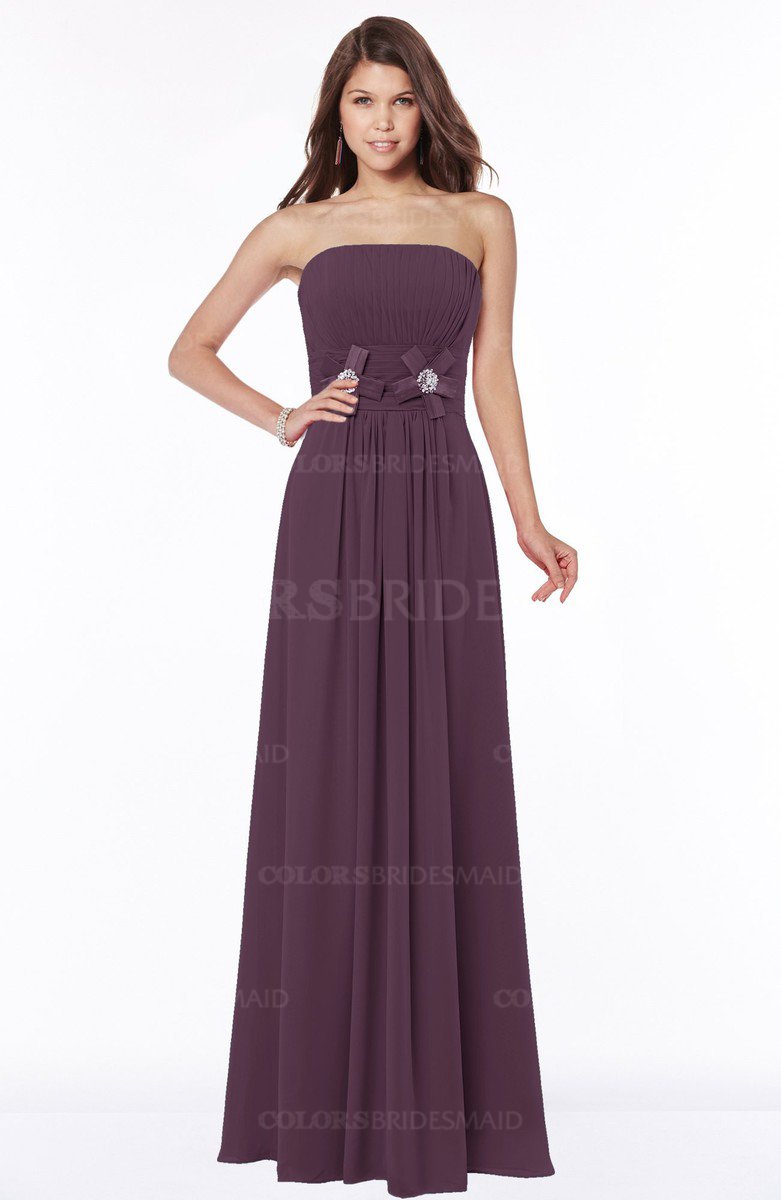 plum bridesmaid dresses
