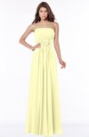 ColsBM Anne Wax Yellow Modern A-line Bateau Sleeveless Half Backless Floor Length Bridesmaid Dresses