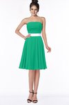ColsBM Braelynn Pepper Green Mature A-line Sleeveless Knee Length Pick up Bridesmaid Dresses