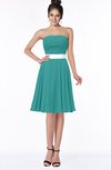 ColsBM Braelynn Porcelain Mature A-line Sleeveless Knee Length Pick up Bridesmaid Dresses