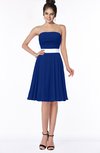ColsBM Braelynn Sodalite Blue Mature A-line Sleeveless Knee Length Pick up Bridesmaid Dresses