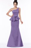 ColsBM Brittany Chalk Violet Elegant Mermaid Sleeveless Satin Floor Length Bridesmaid Dresses