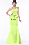 ColsBM Brittany Sharp Green Elegant Mermaid Sleeveless Satin Floor Length Bridesmaid Dresses
