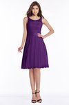 ColsBM Marilyn Amaranth Purple Elegant A-line Scoop Sleeveless Lace Bridesmaid Dresses