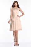 ColsBM Marilyn Fresh Salmon Elegant A-line Scoop Sleeveless Lace Bridesmaid Dresses