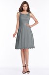 ColsBM Marilyn Frost Grey Elegant A-line Scoop Sleeveless Lace Bridesmaid Dresses