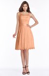 ColsBM Marilyn Salmon Elegant A-line Scoop Sleeveless Lace Bridesmaid Dresses