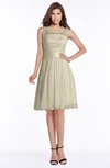 ColsBM Marilyn Tan Elegant A-line Scoop Sleeveless Lace Bridesmaid Dresses