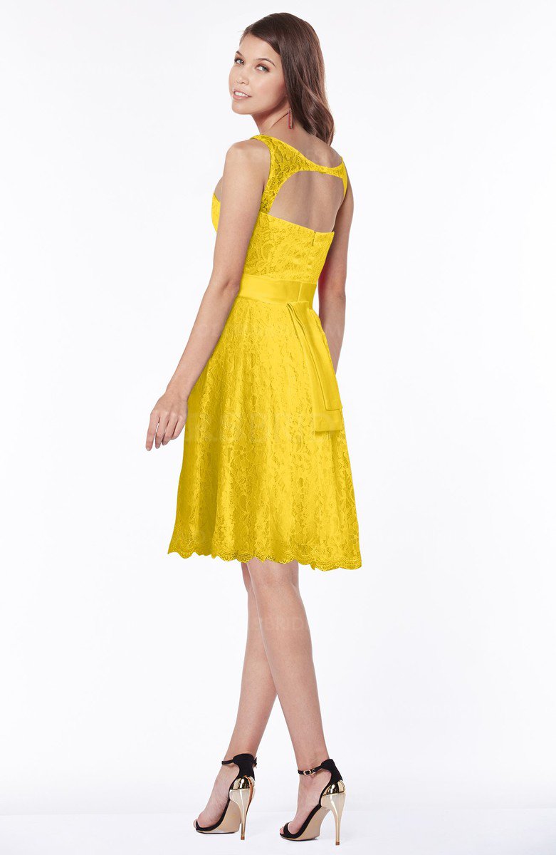 ColsBM Marilyn Yellow Bridesmaid Dresses - ColorsBridesmaid