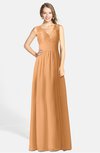 ColsBM Ciara Pheasant Romantic A-line V-neck Zip up Chiffon Bridesmaid Dresses
