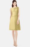 ColsBM Tori Gold Modest A-line Sleeveless Chiffon Mini Bridesmaid Dresses