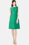 ColsBM Tori Pepper Green Modest A-line Sleeveless Chiffon Mini Bridesmaid Dresses