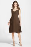 ColsBM Kali Chocolate Brown Hippie A-line Sweetheart Sleeveless Zip up Lace Bridesmaid Dresses