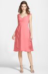 ColsBM Kali Coral Hippie A-line Sweetheart Sleeveless Zip up Lace Bridesmaid Dresses