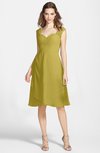 ColsBM Kali Golden Olive Hippie A-line Sweetheart Sleeveless Zip up Lace Bridesmaid Dresses