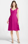 ColsBM Kali Hot Pink Hippie A-line Sweetheart Sleeveless Zip up Lace Bridesmaid Dresses