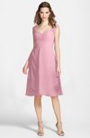 ColsBM Kali Light Coral Hippie A-line Sweetheart Sleeveless Zip up Lace Bridesmaid Dresses
