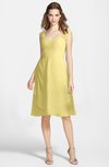 ColsBM Kali Misted Yellow Hippie A-line Sweetheart Sleeveless Zip up Lace Bridesmaid Dresses