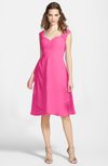 ColsBM Kali Rose Pink Hippie A-line Sweetheart Sleeveless Zip up Lace Bridesmaid Dresses
