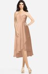 ColsBM Kasey Almost Apricot Classic Sweetheart Sleeveless Zip up Hi-Lo Plus Size Bridesmaid Dresses