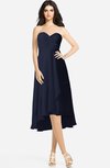 ColsBM Kasey Dark Sapphire Classic Sweetheart Sleeveless Zip up Hi-Lo Plus Size Bridesmaid Dresses