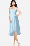 ColsBM Kasey Ice Blue Classic Sweetheart Sleeveless Zip up Hi-Lo Plus Size Bridesmaid Dresses