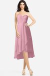 ColsBM Kasey Rosebloom Classic Sweetheart Sleeveless Zip up Hi-Lo Plus Size Bridesmaid Dresses