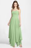 ColsBM Briana Sage Green Gorgeous Princess Sweetheart Sleeveless Asymmetric Bridesmaid Dresses