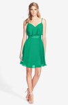 ColsBM Rosemary Sea Green Gorgeous Fit-n-Flare Sleeveless Chiffon Sweep Train Bridesmaid Dresses