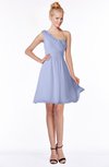 ColsBM Kenia Blue Heron Luxury Fit-n-Flare Sleeveless Zip up Sweep Train Bridesmaid Dresses