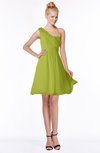 ColsBM Kenia Green Oasis Luxury Fit-n-Flare Sleeveless Zip up Sweep Train Bridesmaid Dresses