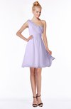 ColsBM Kenia Light Purple Luxury Fit-n-Flare Sleeveless Zip up Sweep Train Bridesmaid Dresses