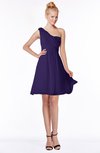 ColsBM Kenia Royal Purple Luxury Fit-n-Flare Sleeveless Zip up Sweep Train Bridesmaid Dresses