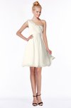 ColsBM Kenia Whisper White Luxury Fit-n-Flare Sleeveless Zip up Sweep Train Bridesmaid Dresses