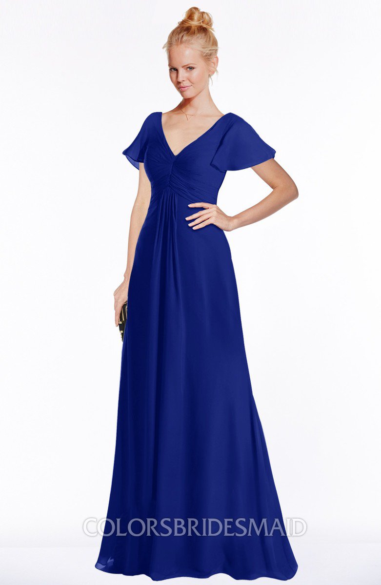 ColsBM Ellen Nautical Blue Bridesmaid Dresses - ColorsBridesmaid
