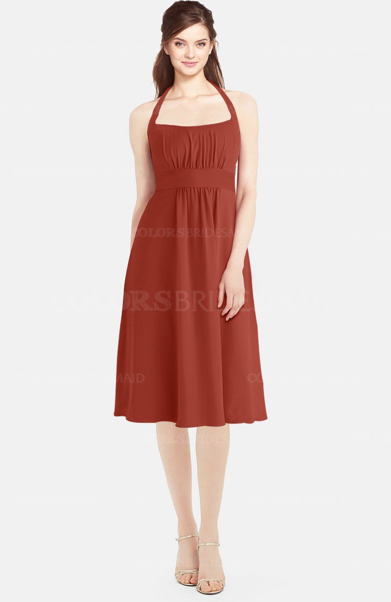 ColsBM Amya Rust  Bridesmaid  Dresses  ColorsBridesmaid