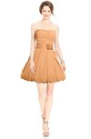 ColsBM Jordynn Pheasant Glamorous Fit-n-Flare Zip up Knee Length Ruching Bridesmaid Dresses