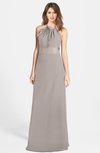 ColsBM Leah Fawn Luxury A-line Sleeveless Zip up Chiffon Floor Length Bridesmaid Dresses