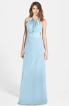 ColsBM Leah Ice Blue Luxury A-line Sleeveless Zip up Chiffon Floor Length Bridesmaid Dresses