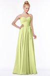 ColsBM Brooke Lime Green  Sweetheart Zip up Floor Length Ruching Bridesmaid Dresses