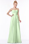 ColsBM Brooke Pale Green  Sweetheart Zip up Floor Length Ruching Bridesmaid Dresses