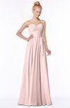 ColsBM Brooke Pastel Pink  Sweetheart Zip up Floor Length Ruching Bridesmaid Dresses