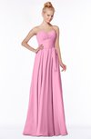 ColsBM Brooke Pink  Sweetheart Zip up Floor Length Ruching Bridesmaid Dresses