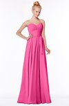 ColsBM Brooke Rose Pink  Sweetheart Zip up Floor Length Ruching Bridesmaid Dresses