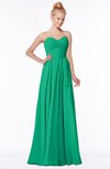 ColsBM Brooke Sea Green  Sweetheart Zip up Floor Length Ruching Bridesmaid Dresses