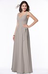 ColsBM Sariah Fawn Elegant Fit-n-Flare Zip up Chiffon Floor Length Bridesmaid Dresses
