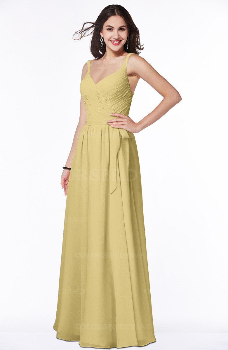 ColsBM Sariah New Wheat Bridesmaid Dresses - ColorsBridesmaid