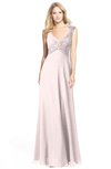 ColsBM Kara Light Pink Modest Fit-n-Flare V-neck Sleeveless Chiffon Floor Length Bridesmaid Dresses