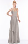 ColsBM Allison Fawn Gorgeous Sleeveless Zip up Floor Length Ruching Bridesmaid Dresses